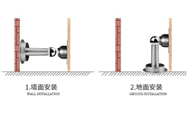 门吸安装 门吸安装
