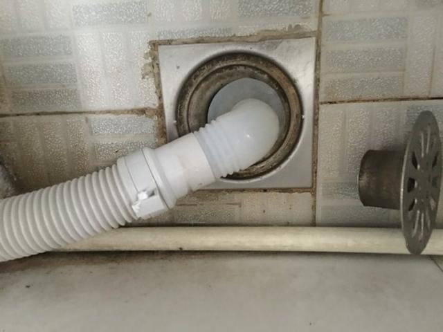 洗衣机地漏这样装 十几年都不积水