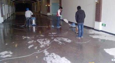 大理石水泥地地面抛光打蜡方法大全