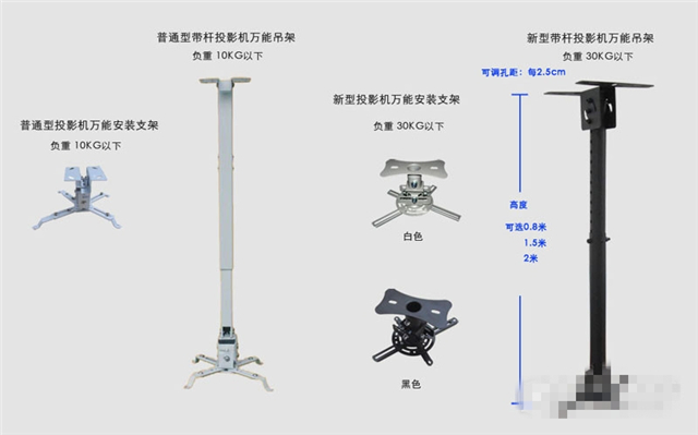 投影仪吊架安装方法