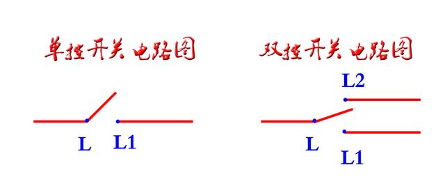 双控灯开关接线图 双控灯开关接线图