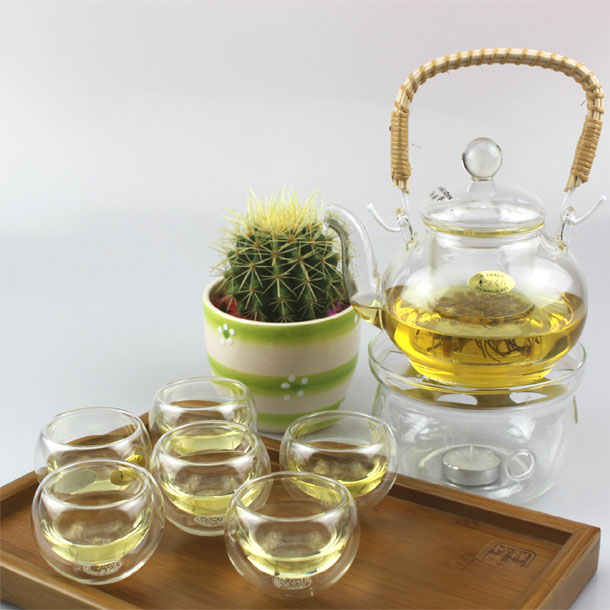 玻璃茶具去除茶垢，用这招有效