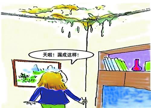 屋顶漏水怎么办