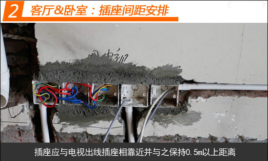 客厅卧室厨房电线改造与插座布置规划