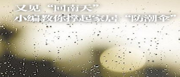 回南天来了!就别光开窗通风了