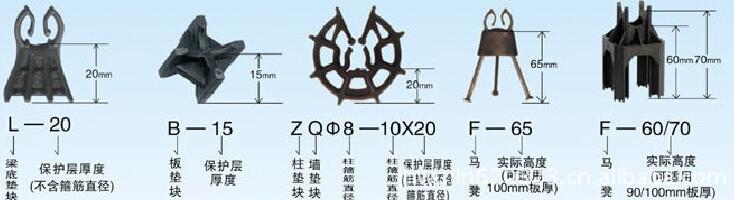 塑料垫块