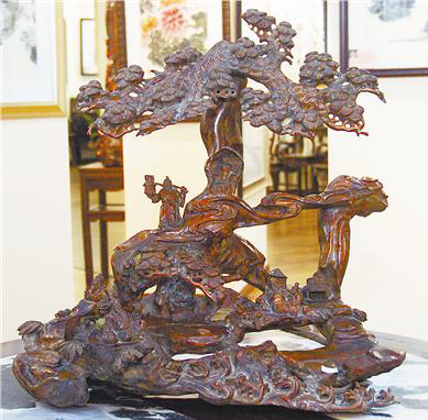 黄杨木雕