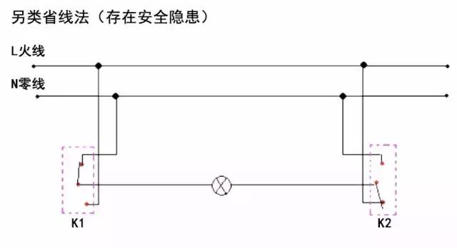 双联开关接线图 双联开关接线图