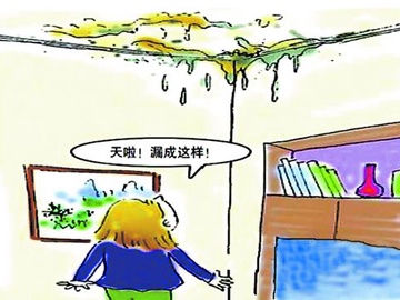 屋顶漏水怎么办?