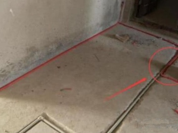水电工的野路子不得不防 水电路同槽水路压电路均不规范