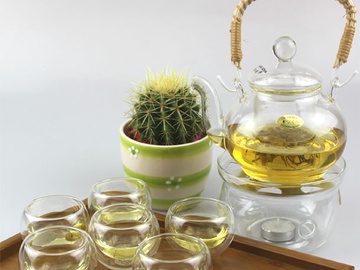 玻璃茶具去除茶垢，用这招有效