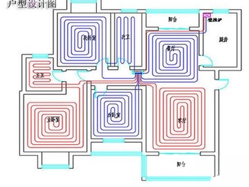 家用地暖安装示意图步骤与流程 地暖安装价格