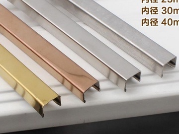 瓷砖别再做波导线了 试试用金属条嵌入